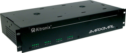 Altronix MAXIMAL1R | Access Power Controller w/ Power Supply/Charger, 16 Fused Relay Outputs, 12/24VDC @ 4A, 115VAC, 2U