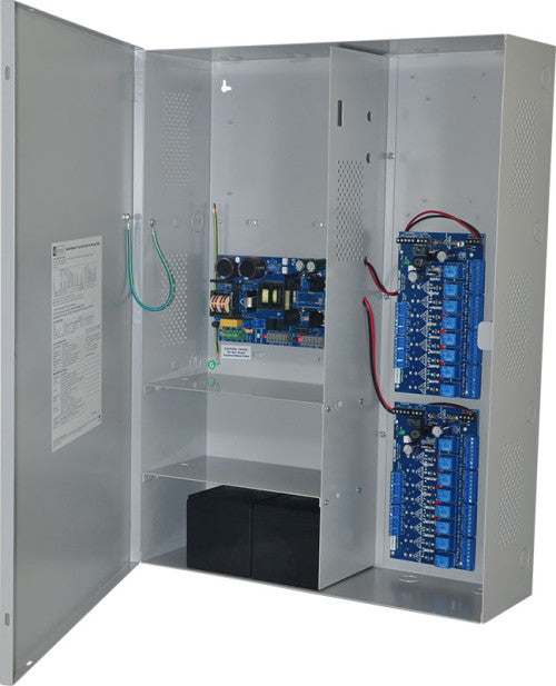 Altronix MAXIMAL5FD | Access Power Controller w/ Power Supply/Charger, 16 PTC Class 2 Relay Outputs, 12VDC @ 9A, FAI, LinQ2 Ready, 115VAC, BC800 Enclosure