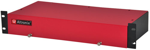Altronix RE2R | Rack Mount Battery Enclosure (Red), 2U