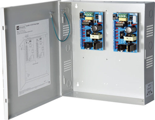 Altronix SAV182D | CCTV Power Supply, 18 PTC Class 2 Outputs, 12VDC @ 11A, 115VAC, BC300 Enclosure
