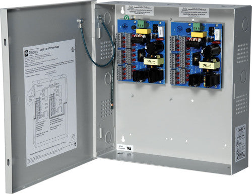 Altronix SAV36D | CCTV Power Supply, 36 PTC Class 2 Outputs, 12VDC @ 11A, 115VAC, BC300 Enclosure