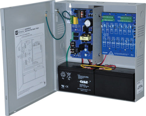 Altronix SMP3PMP16CB | Power Supply Charger, 16 PTC Outputs, 12/24VDC @ 2.5A, 115/220VAC, Supervision, BC300 Enclosure
