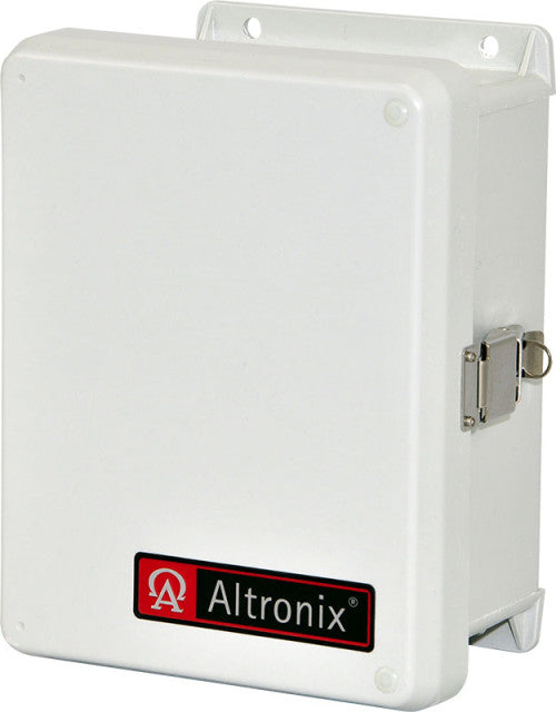 Altronix WP4 | NEMA 4/IP 66 Rated Power Supply/Battery Outdoor Enclosure, 9.32"H x 7.32"W x 4.92"D