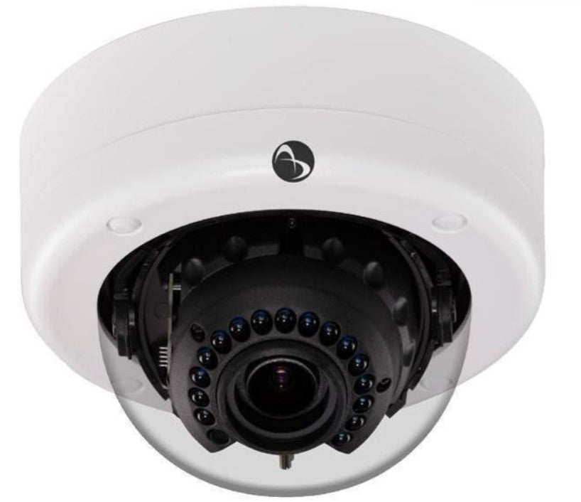 American Dynamics ADCA75DWOT4RP | 700TVL, Outdoor Dome, White, TDN, WDR, Tinted Bubble, 2.8 - 10mm Lens, IR, PAL