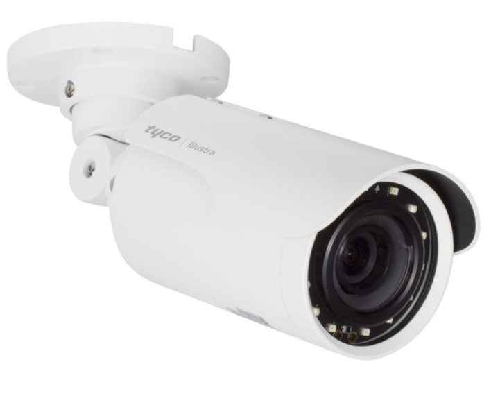 American Dynamics IFS03B1ONWITA | Illustra Flex 3 Megapixel Outdoor Bullet Camera, 2.8-12mm, White