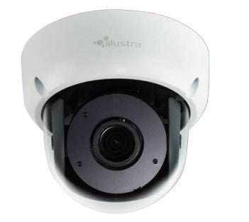 American Dynamics IFS08D2ICWTTB | Illustra Flex 8 Megapixel 4K Indoor Mini Dome Camera with 3.4-9mm Lens, Black