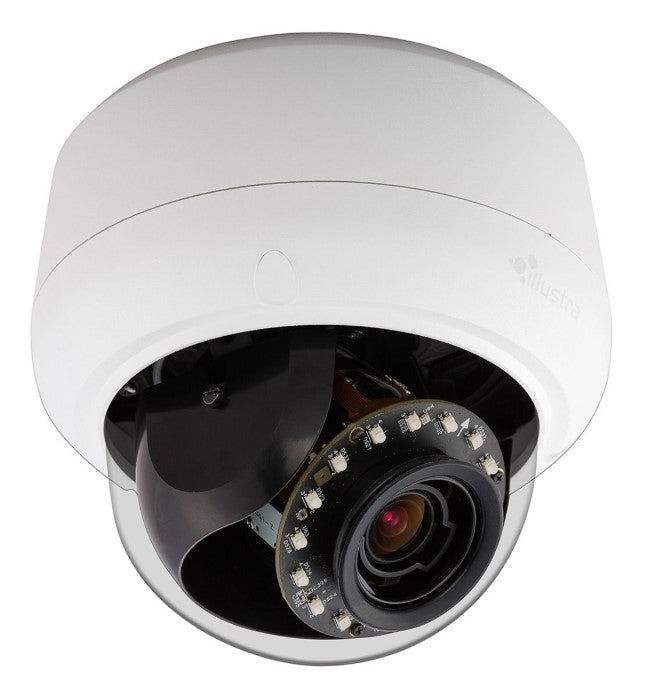 American Dynamics IPS05D3ICWIY | Illustra Pro 5MP Minidome 9-22mm, Indoor, Vandal, Clear, White TDN with IR