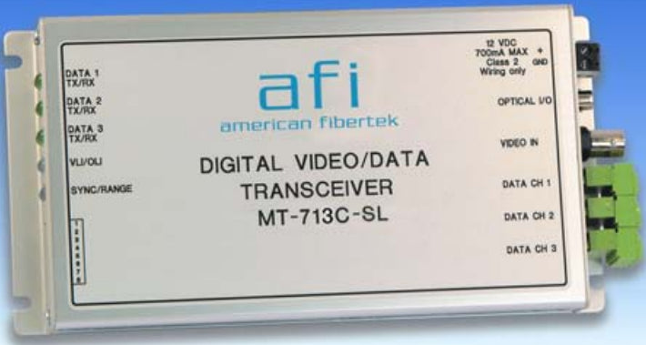 American Fibertek MR713CSL | 8 Bit Video & 3 MPD Data Module Receiver