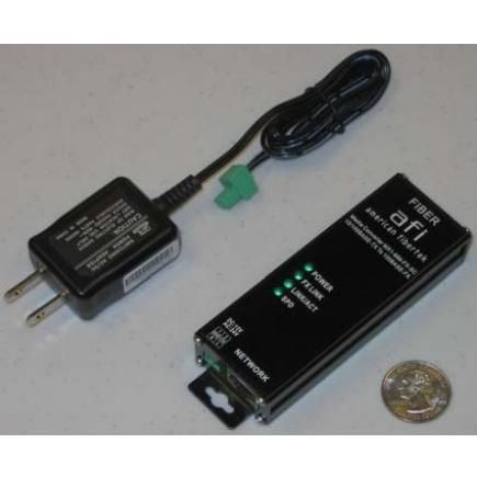 American Fibertek MRX1MFXST | Mini Ethernet Media Converter - Single Fiber Multimode