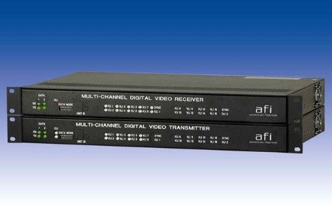 American Fibertek MRX91685CSL | 16-Ch Video & 2 MPD Data 1RU Receiver