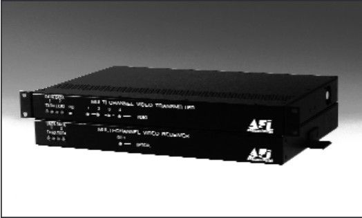 American Fibertek MTX8489CSL | 4-Ch Video with Sensornet Data Transmitter