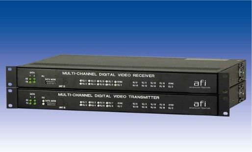 American Fibertek MTX91685C | 16-Ch 10 Bit Video & MPD Data Transmitter