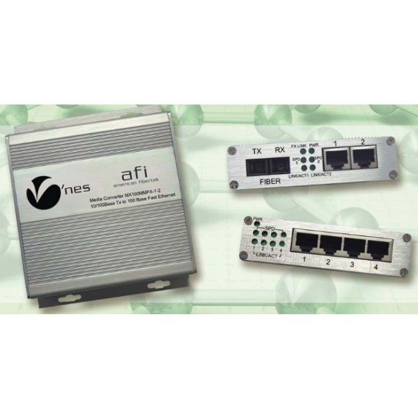 American Fibertek MX2SMFXST | Dual Fiber Ethernet Media Converter Module