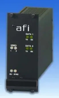 American Fibertek RT-91P9999E | 1 Channel Rack Card Transmitter St Connectors, Multimode