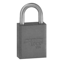 American Lock Company A1105GRN KD | Green Safety Padlock, Aluminum, Keyed Different, 5-Pin, 1" Clearance