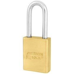 American Lock A3561WO | Brass IC Core Padlock Body, 2" Shackle, No Cylinder