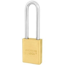 American Lock A3562WO | Brass IC Core Padlock Body, 3" Shackle, No Cylinder