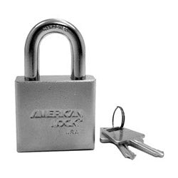 American Lock A5260 KZ | Steel Rekeyable Padlock, 5-Pin, 1-1/8" Shackle, Zero-Bitted