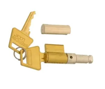 American Lock Company APT2001 KD | Padlock Cylinder, 6-Pin, Keyed Different