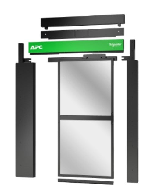 American Power Conversion NSAC2402 | Aisle Containment, Single Sliding Door, Black