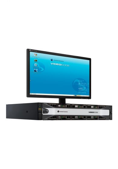 American Dynamics ADVER24N0NP16G | Videoedge 1U Nvr, 24Tb, Jbod Or Software Raid, 16 Poe Ports, 2 Nic