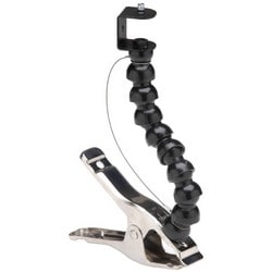American Dynamics C2122-14 | Camera Mount, Flex Arm, Clip Mount, Black