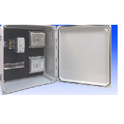 American Fibertek ENC1W Outdoor Enclosure With Mounting Plate
