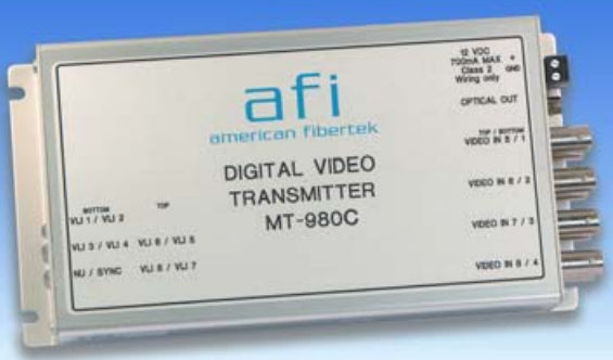 American Fibertek MR-980C 8 Channel Digital Module RX