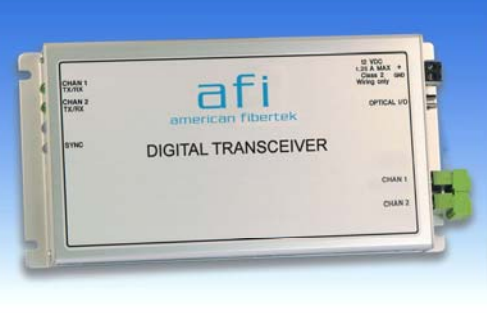 American Fibertek MR-9P89SL - TRANSMITTER - TWO-WAY AUDIO & CONTACT
