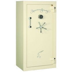 Amsec American Security BFX6032-LG-F-OX-AS-ESL10XL | Gun Safe, 2-Hour Fire, Front Load, Brass on Onyx, Electronic Lock