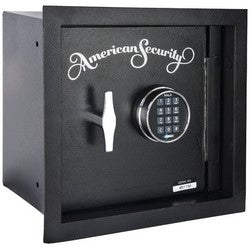 Amsec American Security WS1214E5 | Wall Safe, Electronic Lock, Black Textured