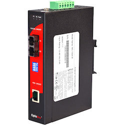 Antaira Technologies IMC-100A-M-T | 10/100TX To 100FX Harden Media Converter, Multimode 2KM, -40- 80C