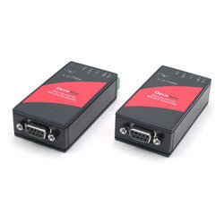 Antaira Technologies SED-1010S | Industrial High Speed RS-232 Over CAT-5 Extender up to 1.2KM with Surge Protection & EOT -30C - 75C