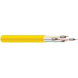 Approved Manufacturers ACCESSJKTPLEN | 18-4C+22-2C+22-4C+22-3 Pair Stranded Bare Copper Foil Shields Pvdf Jacket Yellow Cmp