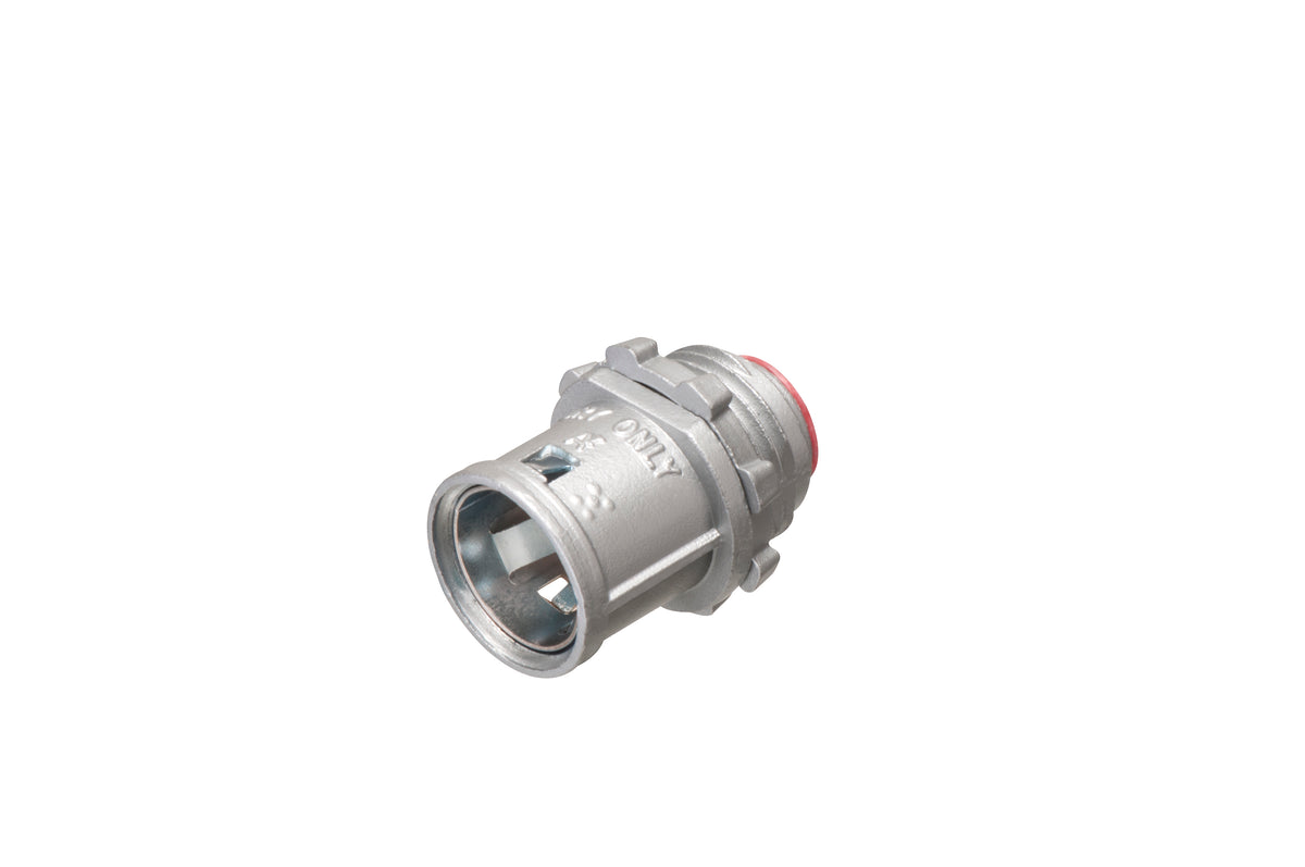 Arlington 38A | Zinc Die-Cast, 1/2" Knockout Mc Cable Connector