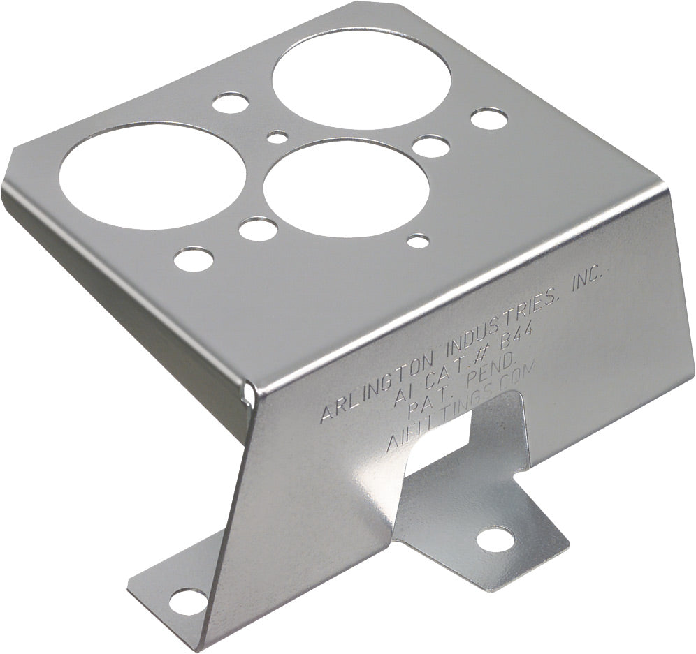 Arlington B44 | Square Extension Stand-Off Bracket, Metallic