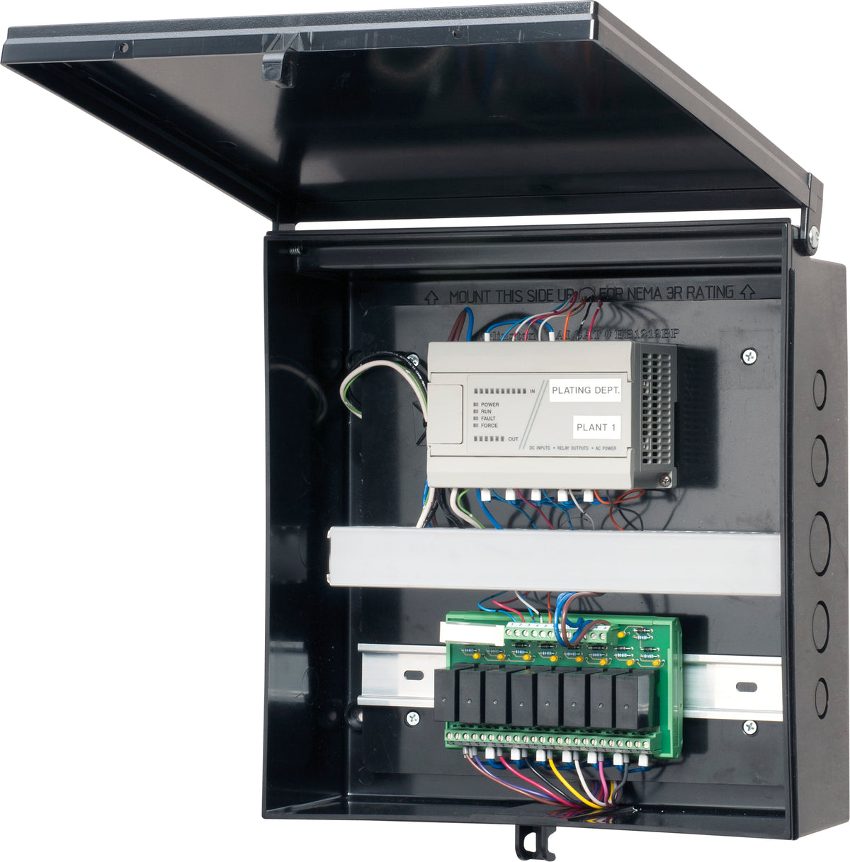 Arlington EB1212BPBL | Equip Box With Backplate