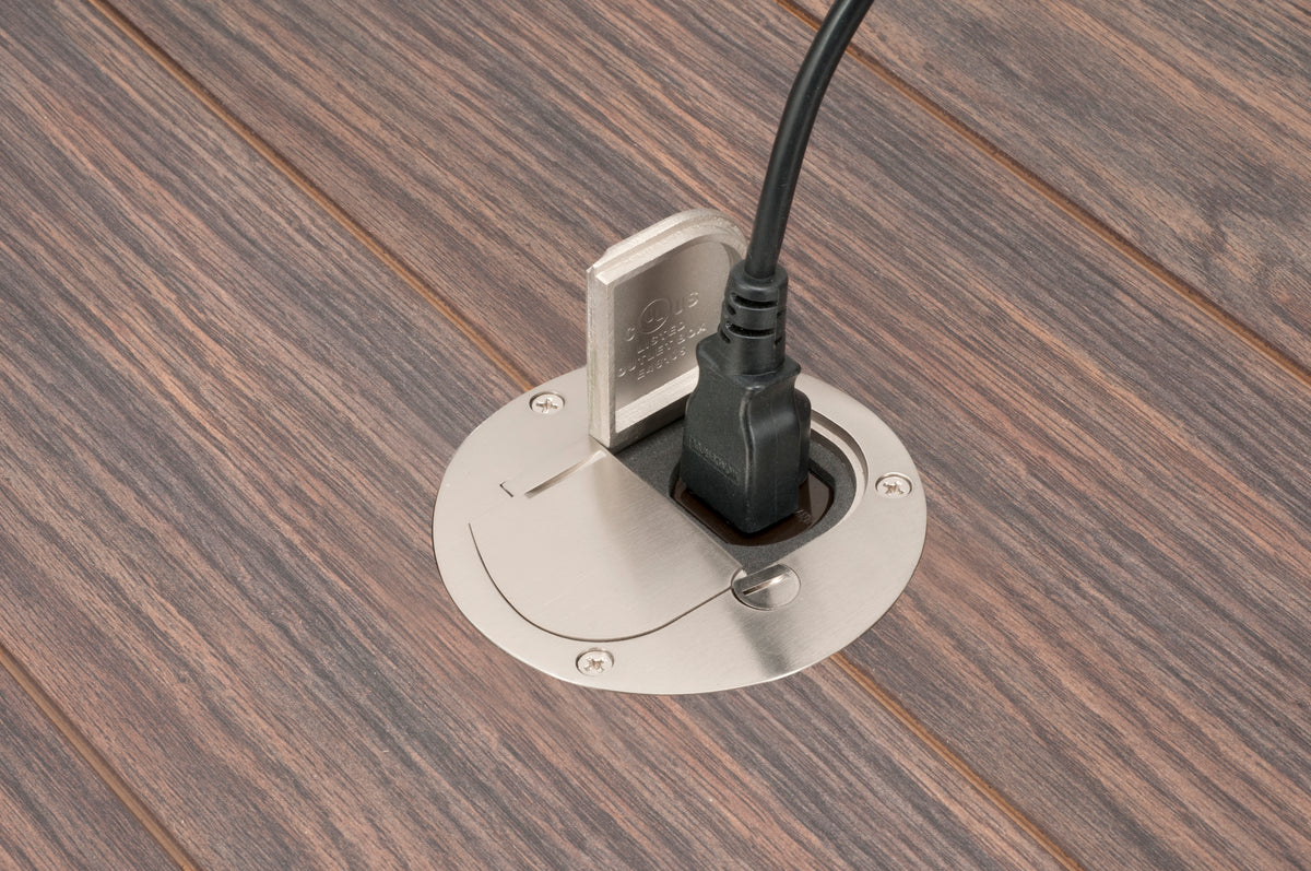 Arlington FLB3532NL | Nickel Retro Floor Box