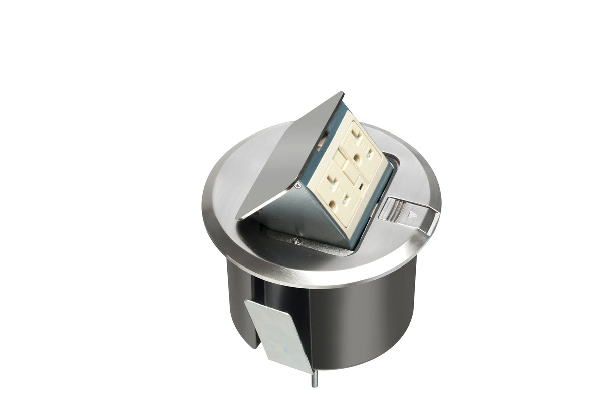 Arlington FLBT6520GNL | Round Trapdoor With Nickel Cover