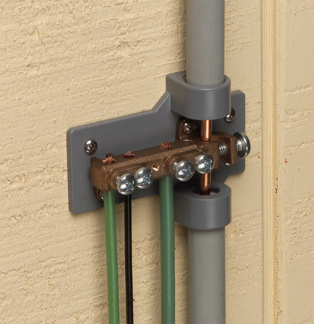 Arlington GBB5P | Ntersystem Grounding Bridge With Pvc Adapter, Solid/Stranded Conductor, No 6 To No 2 Conductor