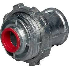 Arlington Industries, Inc 387A | 3/8" Locknut Snap2It Connector With Insulated Throat, 3/4" Knockout