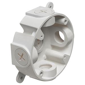 Arlington Industries, Inc FBC4225W | Non-Metallic Outdoor Fan & Fixture Electrical Box, White