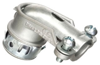Arlington 851AST | 1/2" 90 Degree Flex Snap-Tite Connector