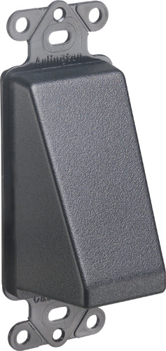 Arlington CED1BL | Low-Voltage Entry/Exit Hood Black