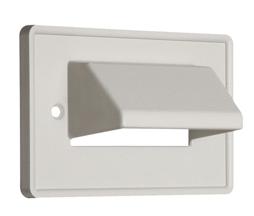 Arlington CEH1 | 1G Horz Scoop Plate/White