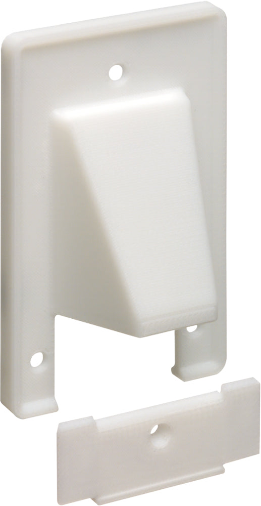 Arlington CER1 | 1G 2PCS SCOOP PLATE/WHITE