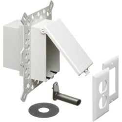 Arlington DBVM1W | Weatherproof-In-Use Box, 1-Gang, Recessed, Vertical, Non-Metallic