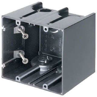 Arlington F102 | 2 GANG SCREW MOUNT DEVICE BOX