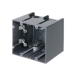 Arlington F102 | 2 GANG SCREW MOUNT DEVICE BOX