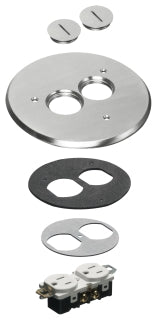 Arlington FLB6220NL | 6" Nickel Cover Kit